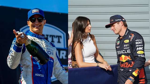 Nine-year age difference with Kelly Piquet, the secret to Max Verstappen’s success, according to the IndyCar champion in similar circumstances.