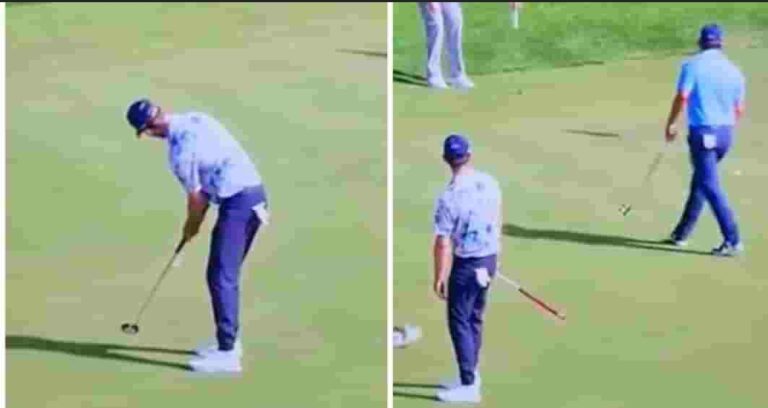 DP world tour pro RESPONDS AFTER strolling IN the front OF participant’S PUTT AT BMW PGA