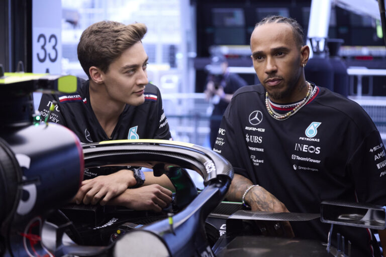 Mercedes defend controversial Hamilton and Russell decision.