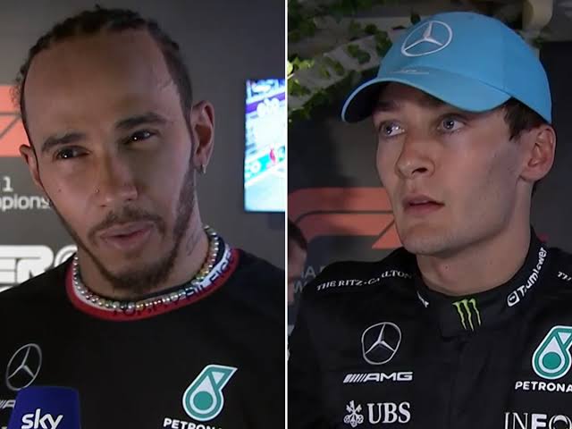 Lewis Hamilton and George Russell Explain dramatic Japanese GP for Mercedes as pair come close to contact at Suzuka.