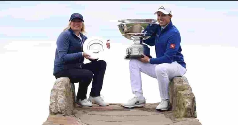 The Ryder Cup star won against Alfred Dunhill with his mother when he had an emotional match at the US Open