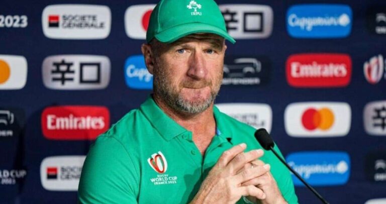 Ireland’s Rugby World Cup coach reacts to spying allegations before New Zealand tie