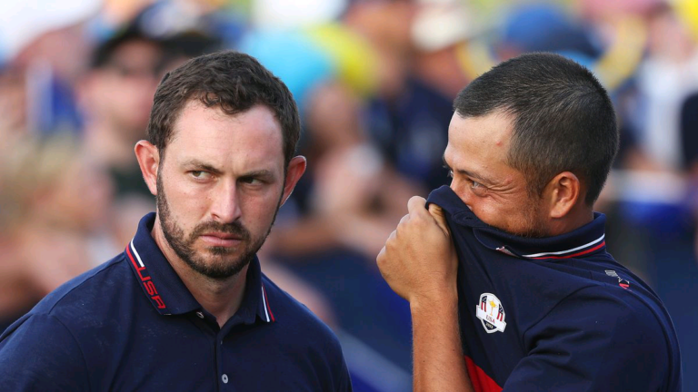 Two stars at centre of Ryder Cup “split” quit PGA Tour event as Tiger Woods returns