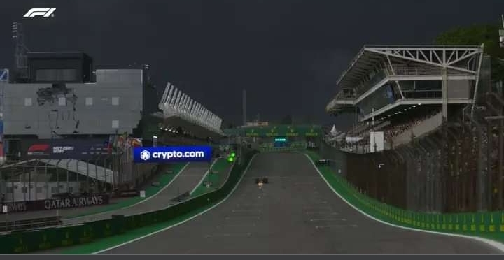 Brazil GP qualifying result’ chaos as ‘night’ falls unexpectedly and F1 session ended early.