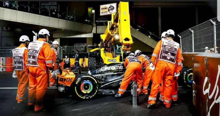 McLaren star Lando Norris hospitalized after serious accident at Las Vegas Grand Prix