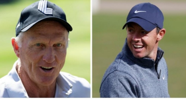 GREG NORMAN THANKS RORY MCILROY FOR ‘FALLING ON HIS SWORD’ AFTER ‘PAINFUL YEARS’