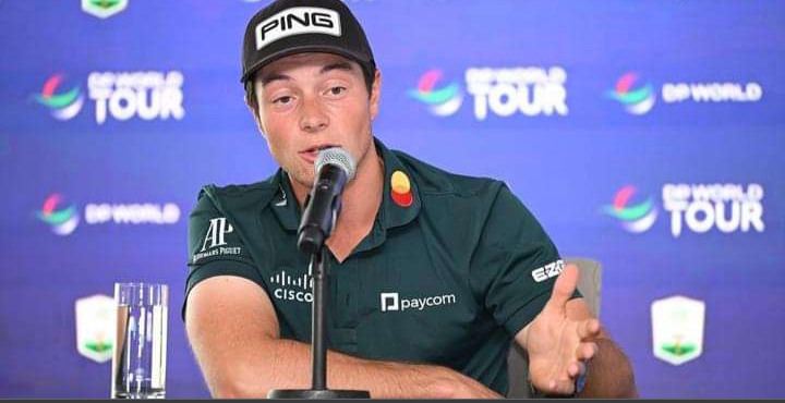 Viktor Hovland confirms LIV Golf decision with blunt two-word response.