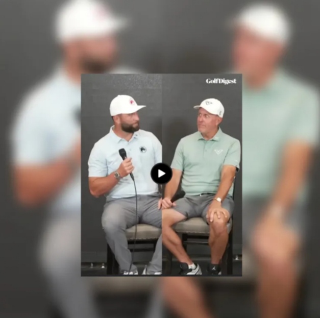 WATCH:Jon Rahm and Phil Mickelson were asked about Rory saying golf isn’t sustainable in its current state.