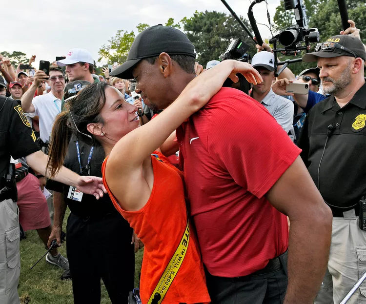 The Sweetest Photos of Tiger Woods and His Kids, Charlie and Sam Woods