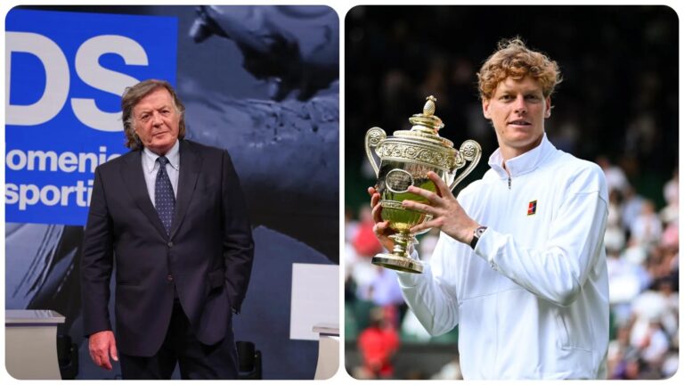 Adriano Panatta ha regalato a Jannik Sinner una racchetta da tennis d’epoca con la sua firma, accompagnata da un messaggio toccante: “Hai il fuoco della passione. Non lasciare che il rumore lo spenga.” Un gesto umile ma potentissimo, capace di ispirare un’intera nuova generazione di tennisti. Sinner ha risposto a questo dono con 10 parole che hanno profondamente colpito ed emozionato Panatta