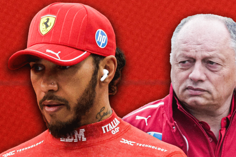 Fans react to Ferrari strategy nearly knocking Lewis Hamilton out in Q1 after hearing team radio exchange during Silverstone GP qualifying.