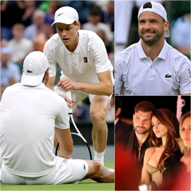 🚨”PERDITA DI CONTROLLO” La fidanzata di Grigor Dimitrov, Eiza González, ha suscitato scalpore con una dichiarazione affilata indirizzata a Jannik Sinner mentre lui partecipava al Cincinnati Open. Immediatamente, Grigor Dimitrov ha reagito e ha difeso Jannik Sinner con parole semplici, costringendo la sua fidanzata Eiza a tacere e lasciando i fan sconvolti dalla reazione di Sinner: “Dovresti fermarti e scusarti con lui, perché lui ti ha aiutato molto…”