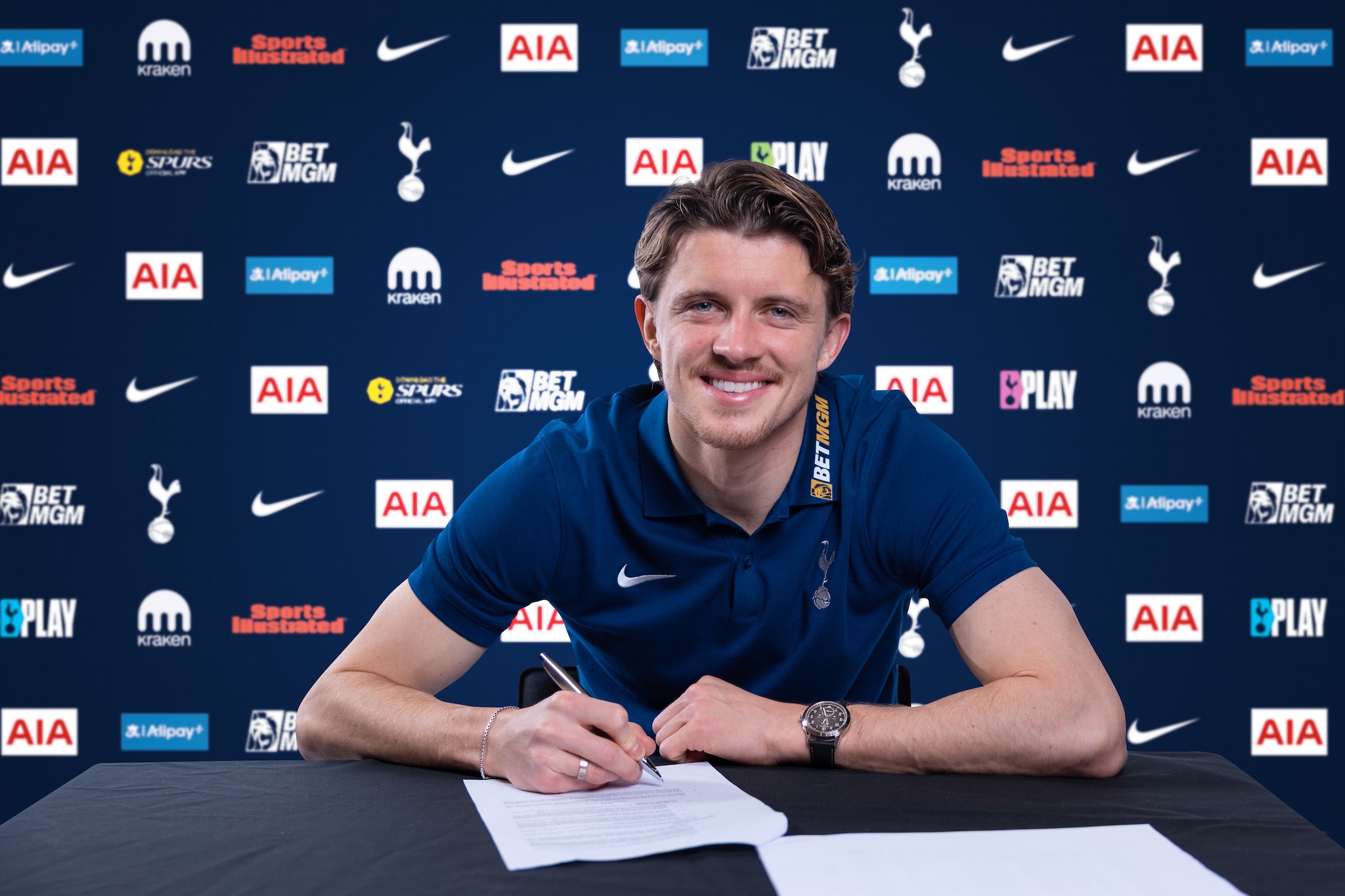 TOUCH DOWN: Tottenham Hotspur midfielder Conor Gallagher has just submitted his resignation letter to……see more
